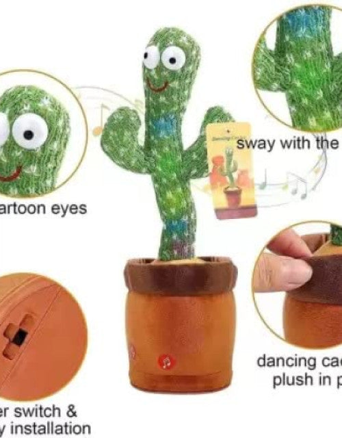 Toys Talking Cactus Baby Toys Dancing Cactus